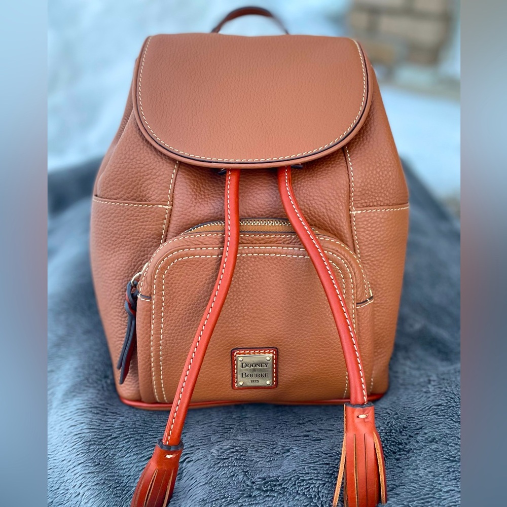 Dooney & Bourke Pebble Leather Medium Murphy Backpack